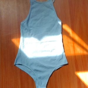 A body suit blue small